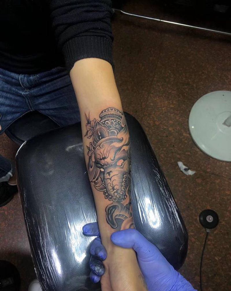 遮盖纹身图片_手臂纹身图案