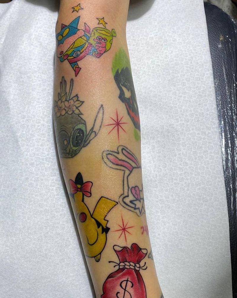 小图纹身图片_手臂纹身图案