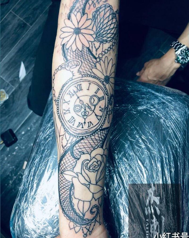 欧美纹身图片_手臂欧美写实纹身图案