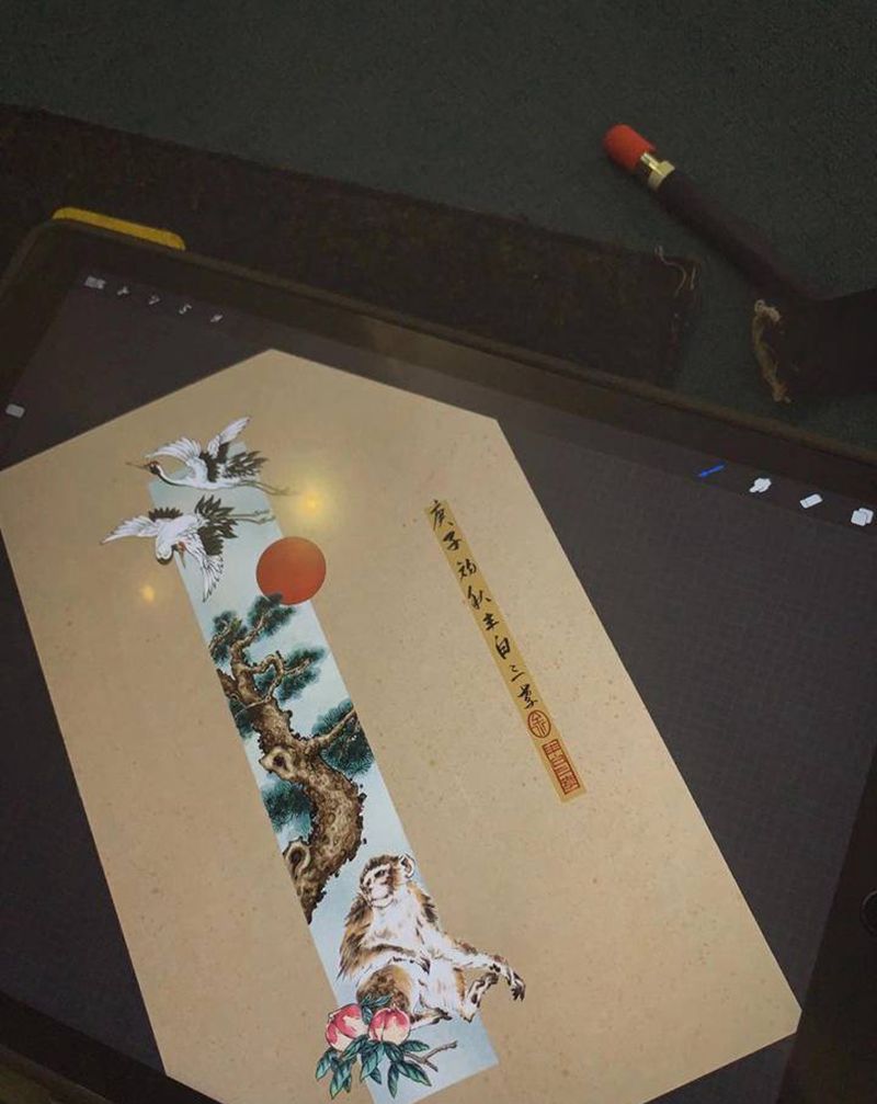 【青云直上·小国画系列】纹身图片_手臂水墨水彩国画纹身图案