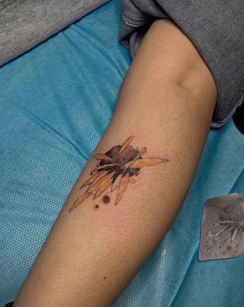 ⭐️纹身图片_腿部纹身图案