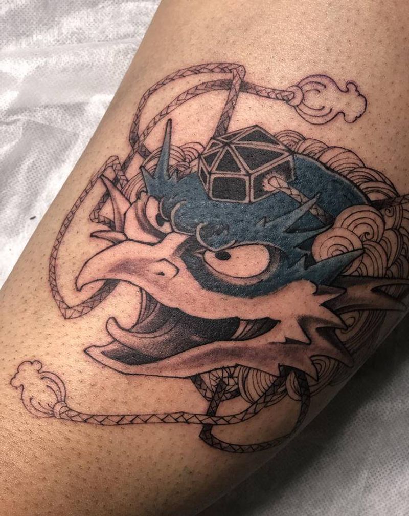 乌天狗⭐️纹身图片_新传统老传统纹身图案