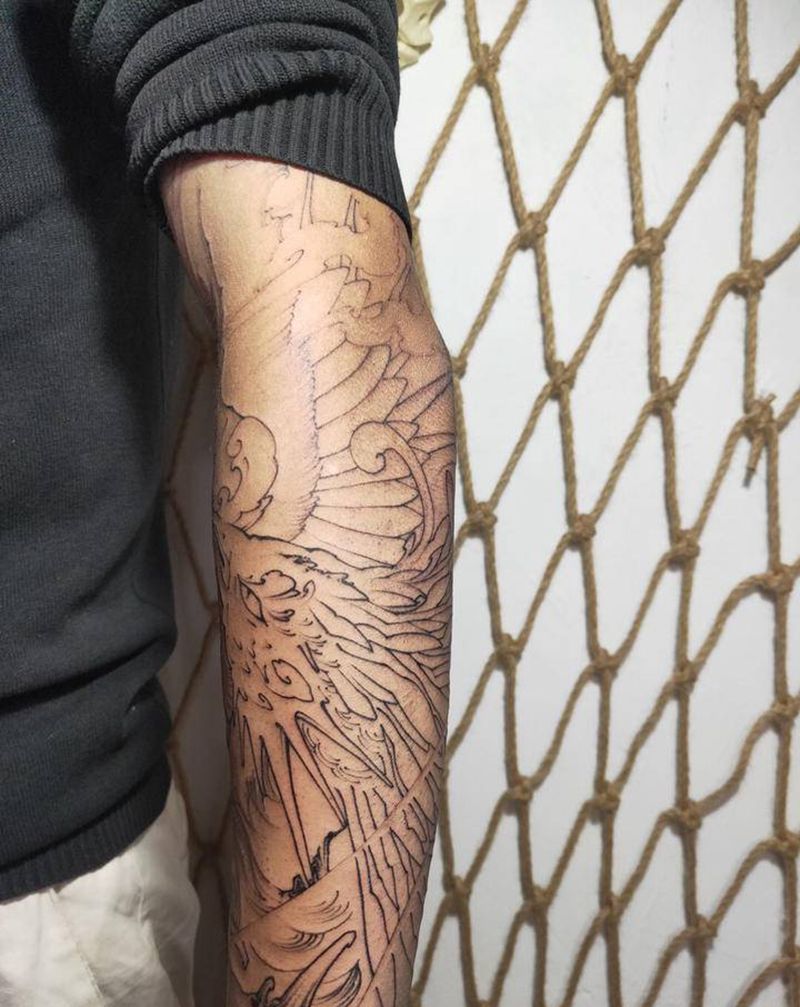 ⭐️纹身图片_新传统纹身图案