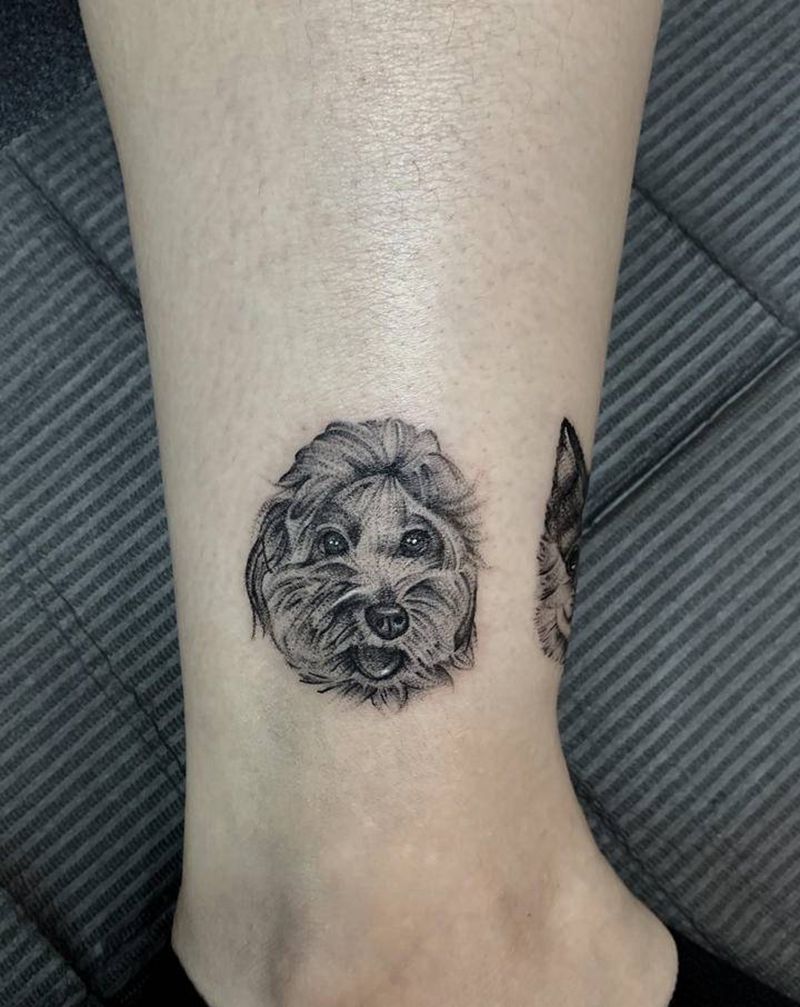 紀念I纹身图片_腿部纹身图案