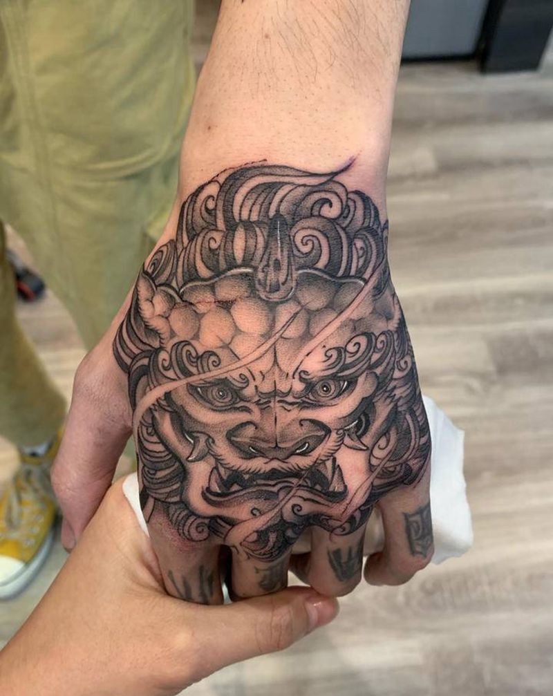 4h纹身图片_手背纹身图案