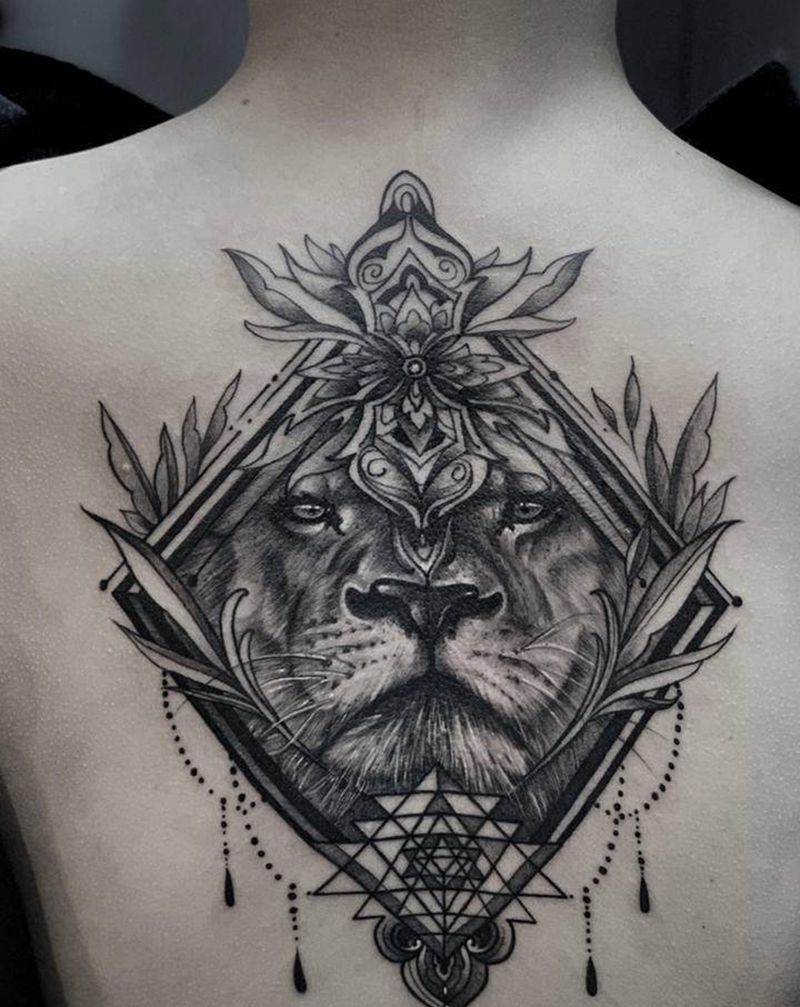 ⚫️纹身图片_背部纹身图案