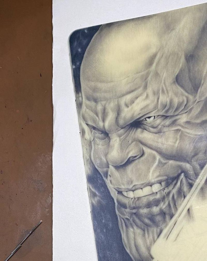 进修欧美彩色写实纹身图片_欧美写实纹身图案