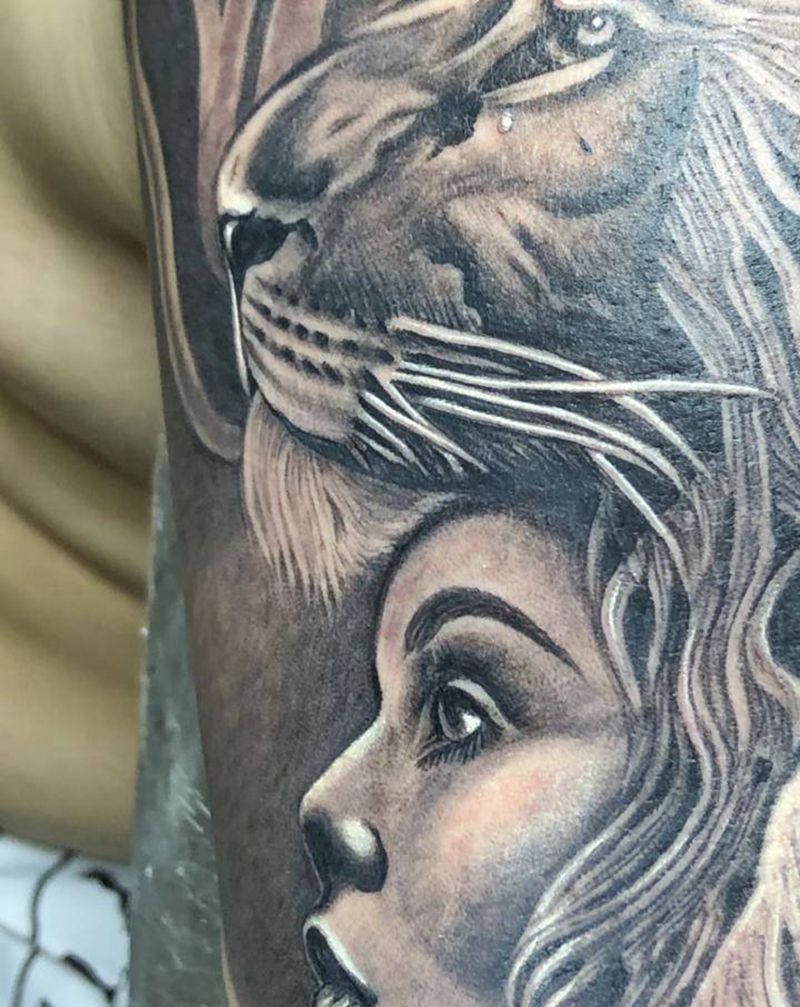 欧美写实风格纹身图片_手臂欧美写实纹身图案