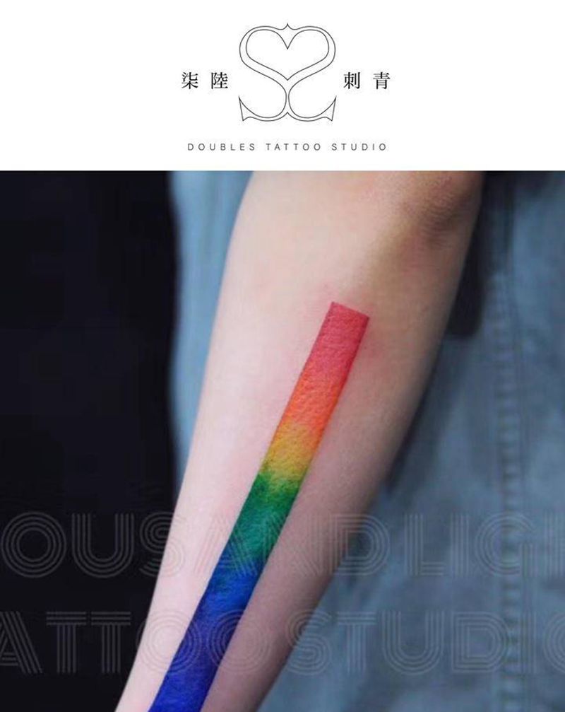 最近店里纹身图片_手臂腿部纹身图案