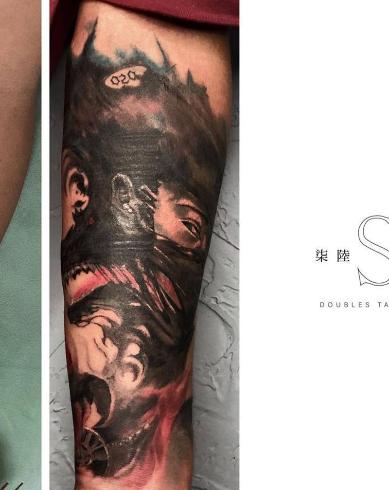 遮盖纹身图片_手臂纹身图案