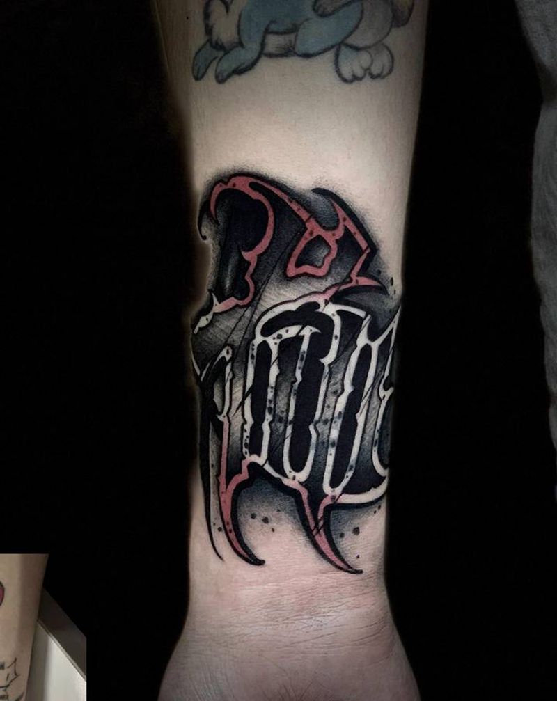 遮蓋纹身图片_手部纹身图案