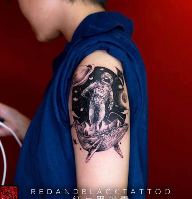 遮盖旧纹身纹身图片_手部手臂Old School点刺纹身图案