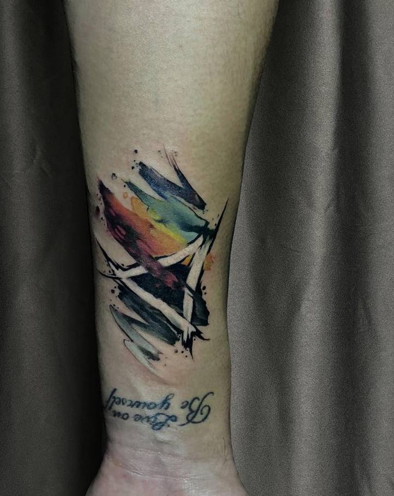 CY纹身图片_手部纹身图案