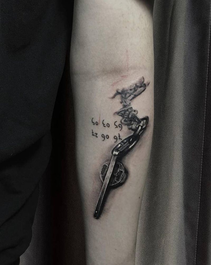 CY纹身图片_手部手臂纹身图案