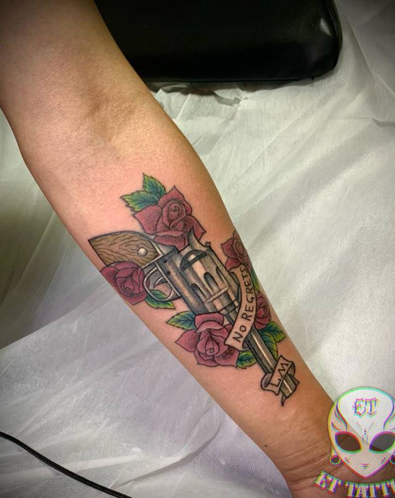 修改纹身图片_手部手臂New School纹身图案