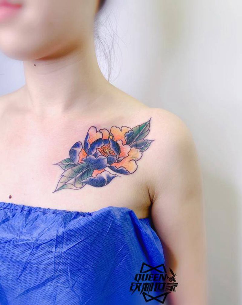 遮盖作品～纹身图片_肩部纹身图案