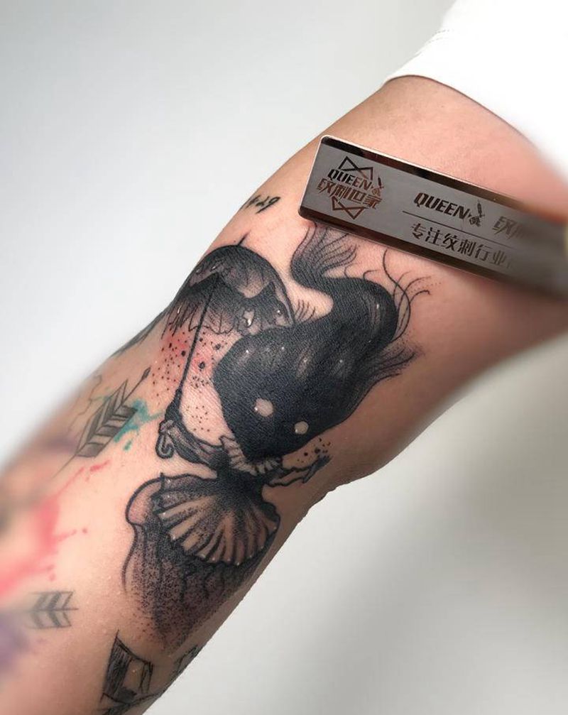 暗黑系纹身图片_手臂纹身图案