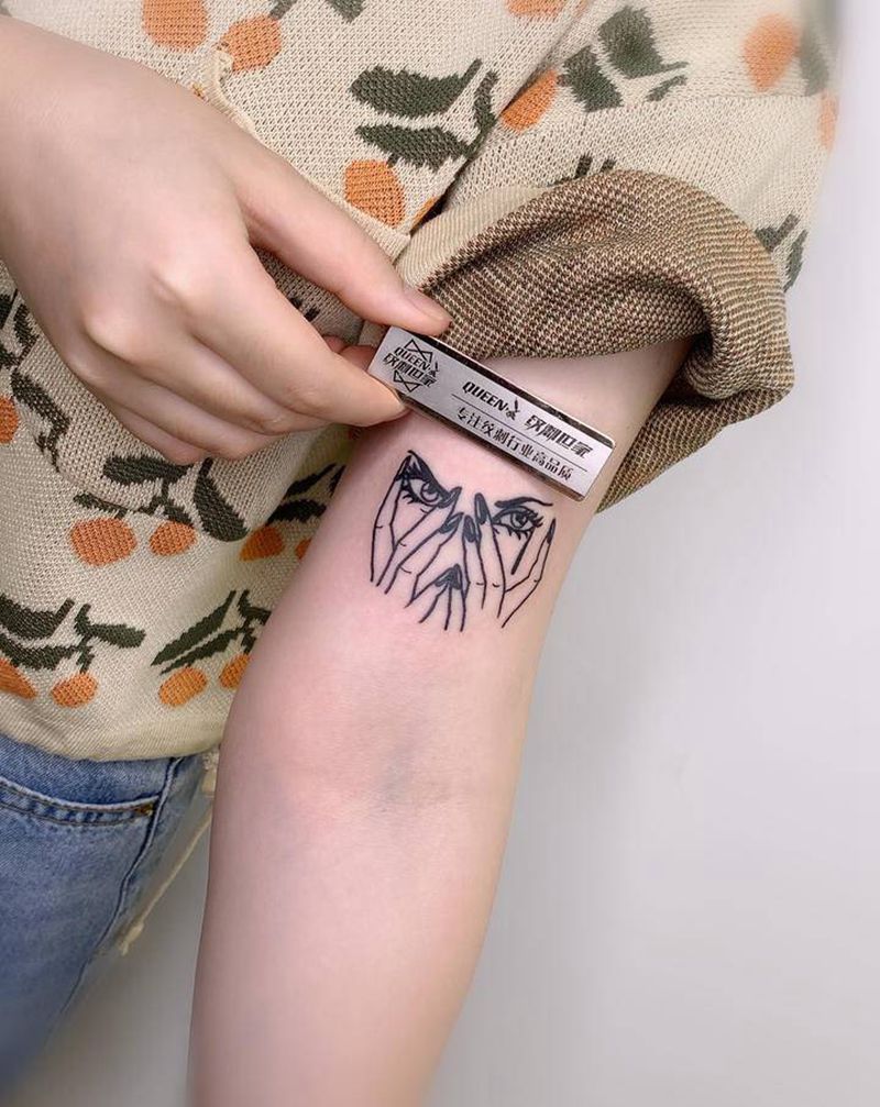 简约纹身图片_手臂纹身图案