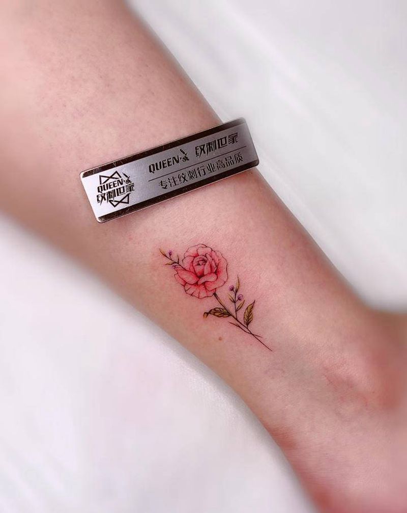 极致小清新～纹身图片_脚部纹身图案