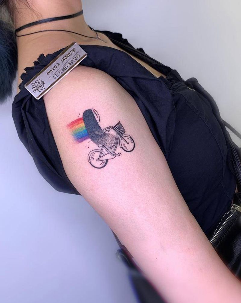 闺蜜同行～纹身图片_手臂纹身图案