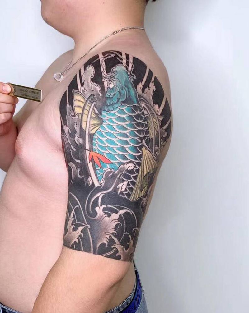 毁图修改篇纹身图片_手臂新传统纹身图案