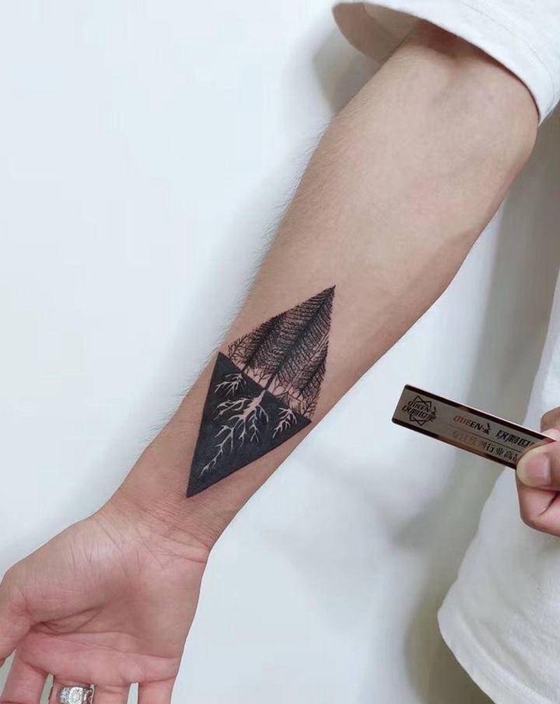 毁图遮盖系列纹身图片_手臂纹身图案