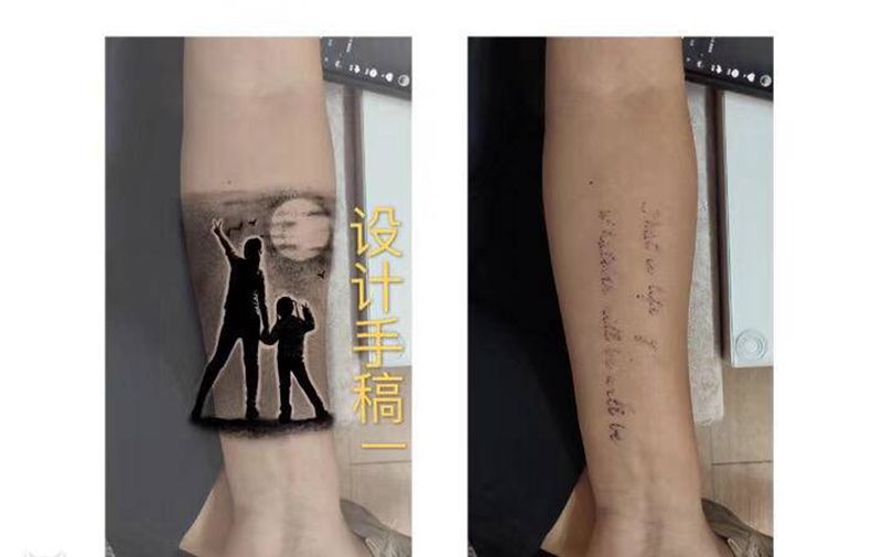 遮盖原创设计系列纹身图片_手臂纹身图案