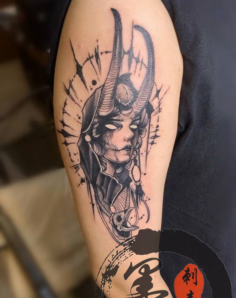 欧美人物纹身图片_手臂欧美写实纹身图案