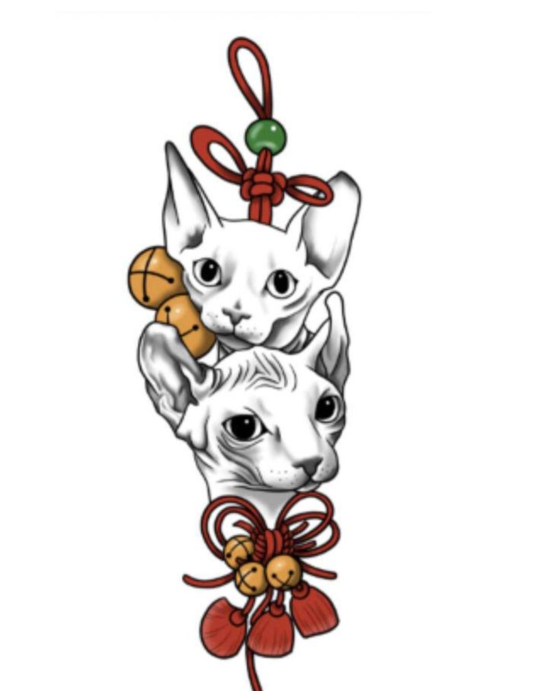 设计稿纹身图片_手臂Old School纹身图案