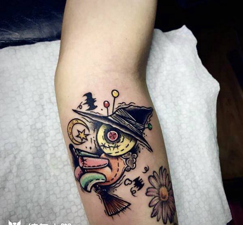 school纹身图片_手臂Old School纹身图案