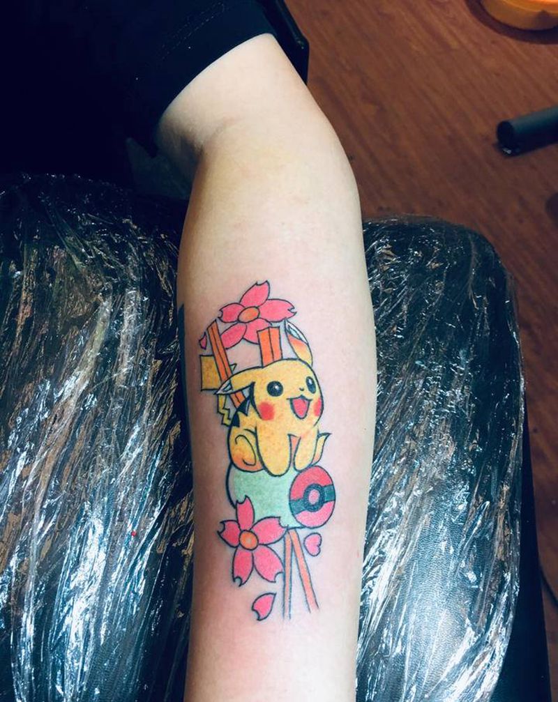 可爱吧纹身图片_手臂纹身图案