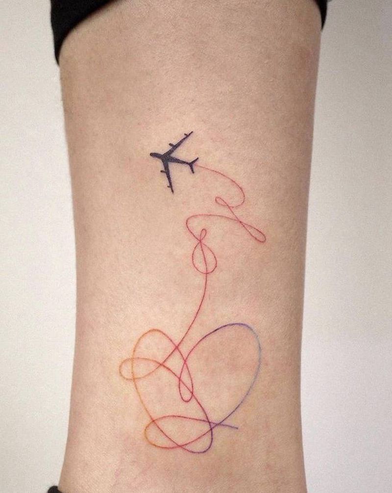 简笔纹身图片_手部脚部纹身图案