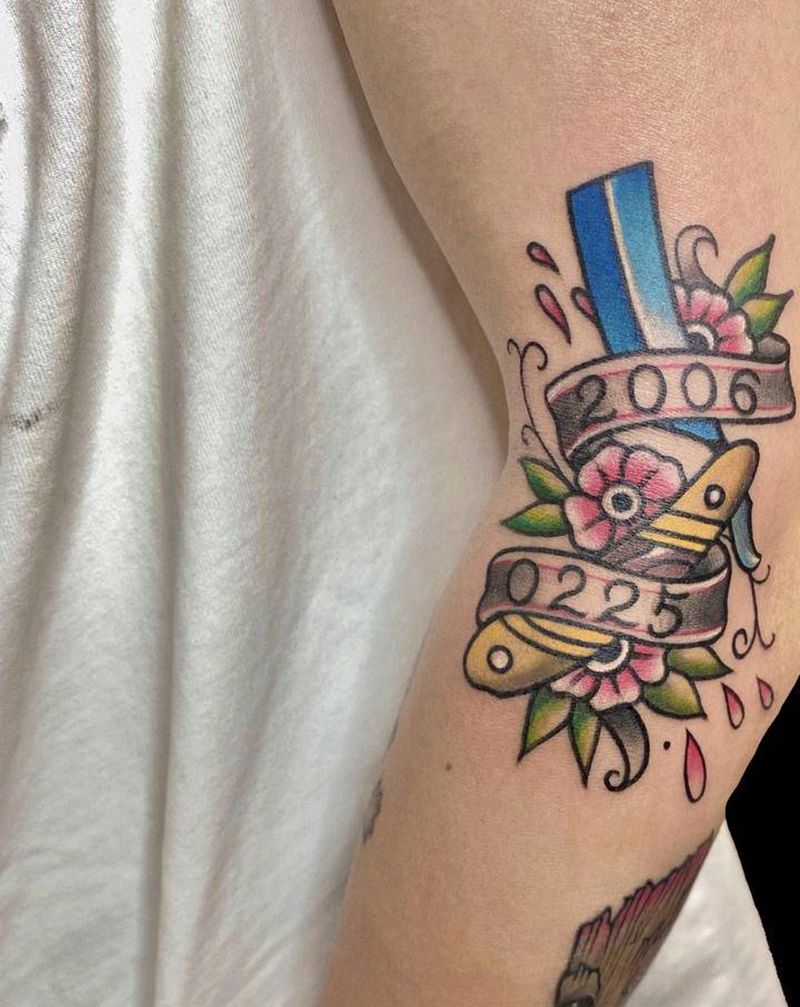 school纹身图片_手臂Old School纹身图案