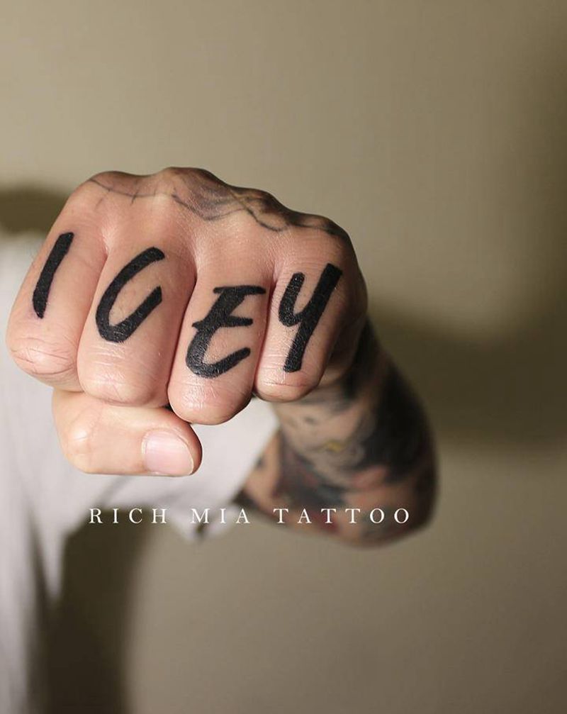 -纹身图片_手部纹身图案