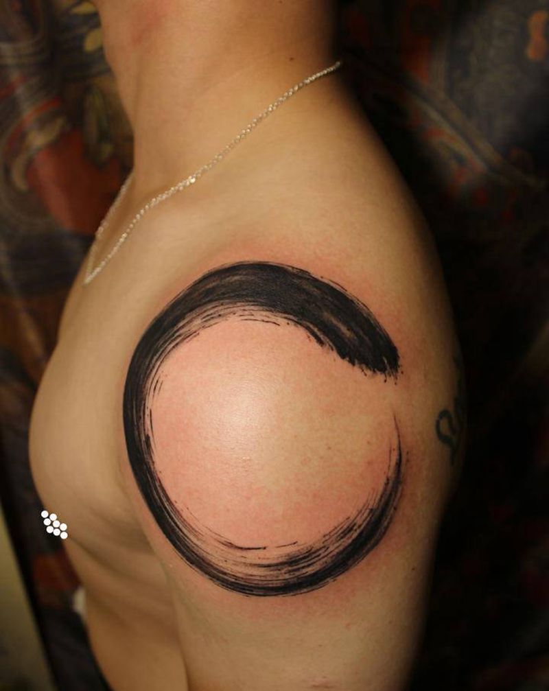 -纹身图片_肩部纹身图案