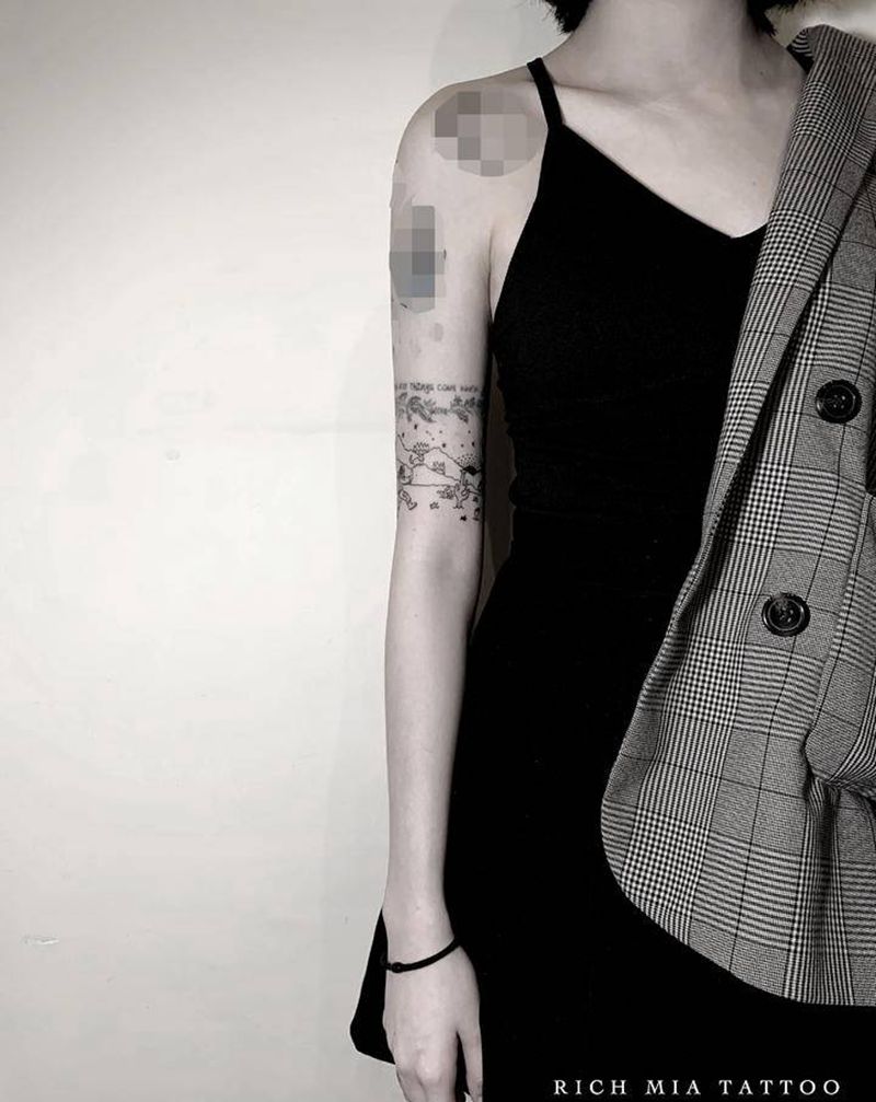 -纹身图片_手臂纹身图案