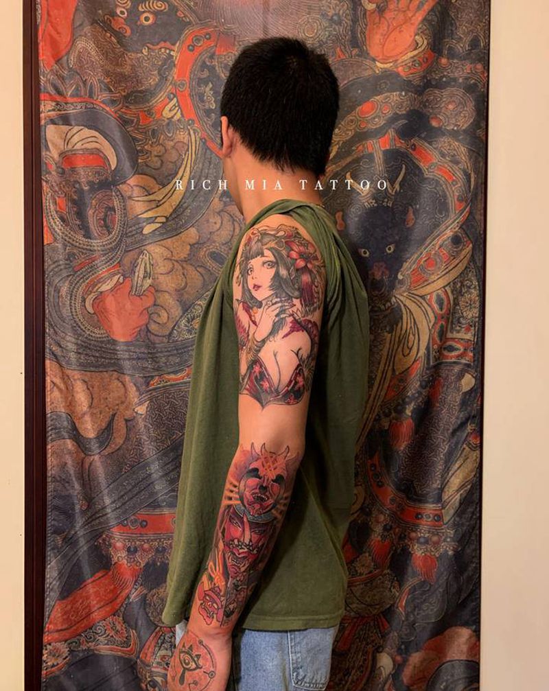 -纹身图片_手臂纹身图案