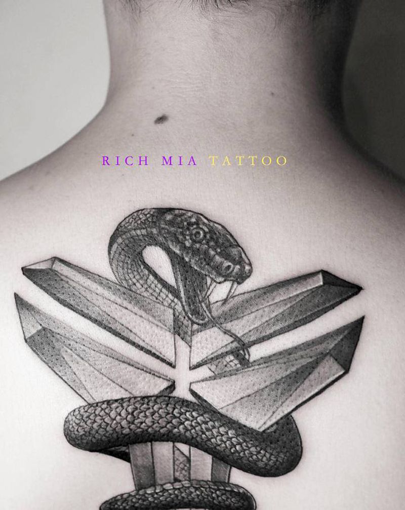 -纹身图片_背部纹身图案