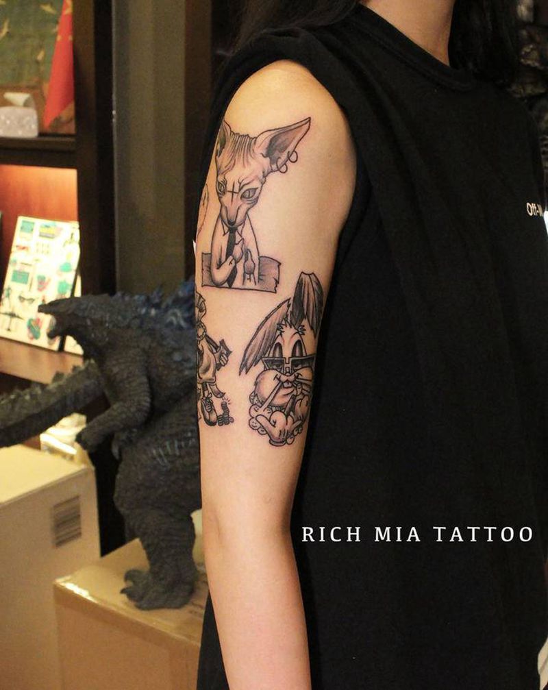 -纹身图片_手臂纹身图案