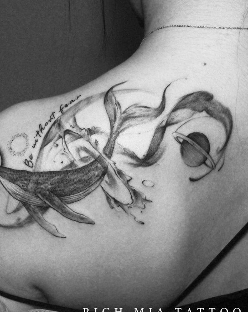 -纹身图片_肩部纹身图案