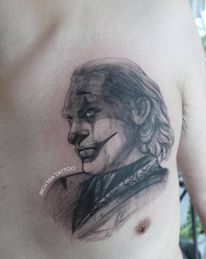 -纹身图片_胸部纹身图案