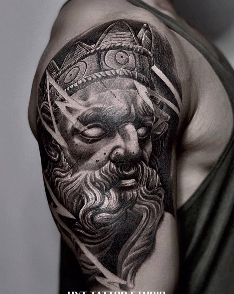 欧美写实纹身图片_欧美写实纹身图案