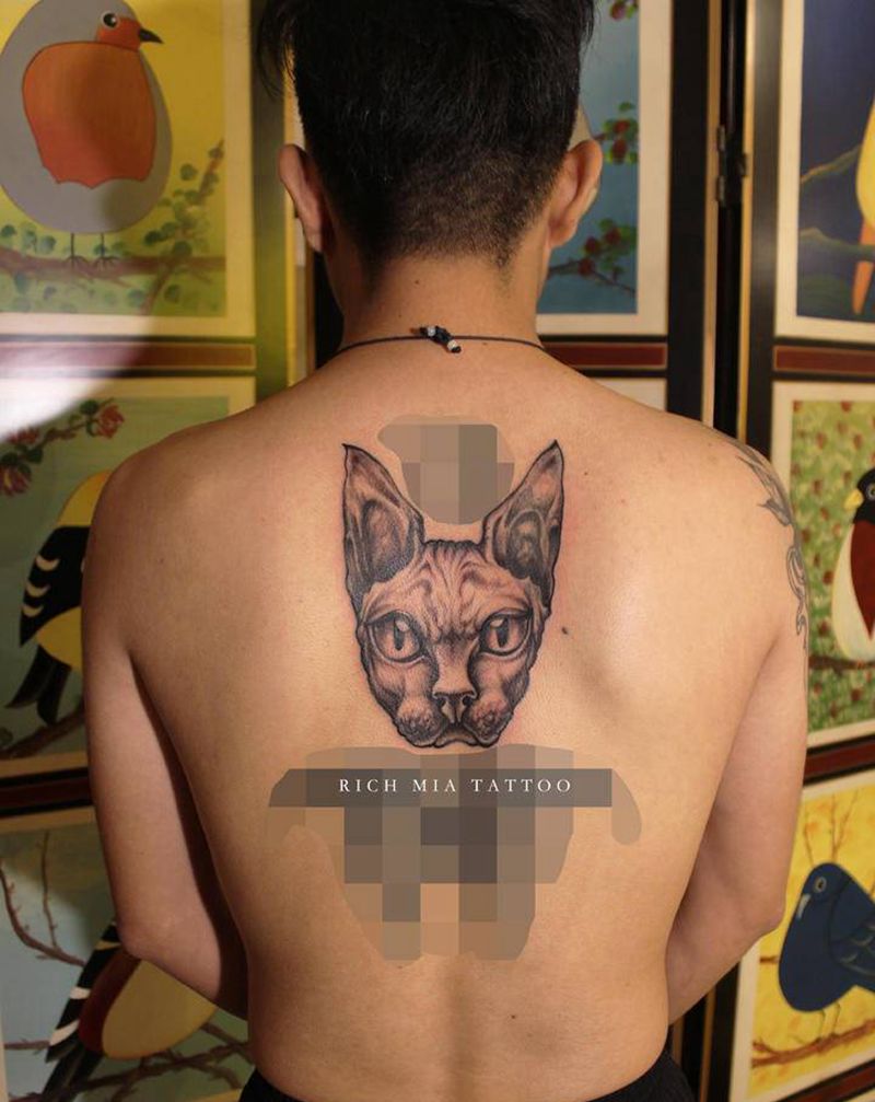 -纹身图片_背部纹身图案