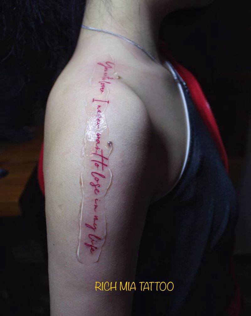 -纹身图片_手臂肩部纹身图案