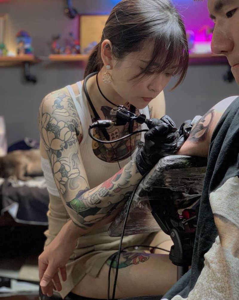 Life·蕙子老师纹身图片_欧美写实纹身图案