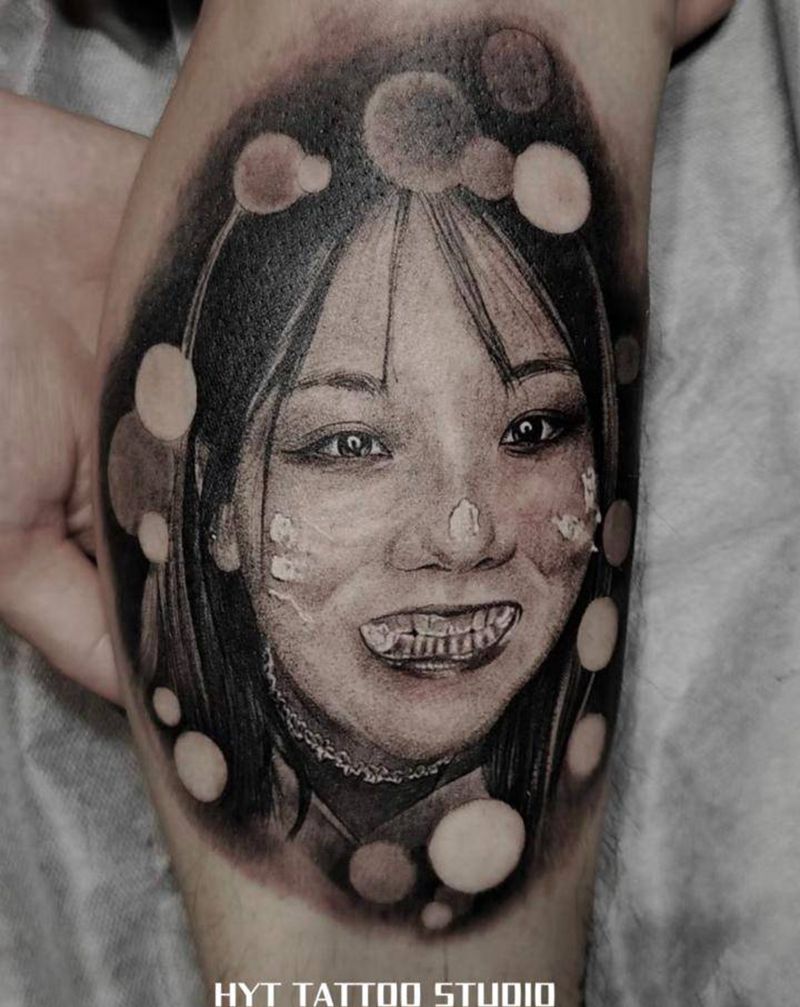 肖像写实纹身图片_欧美写实纹身图案