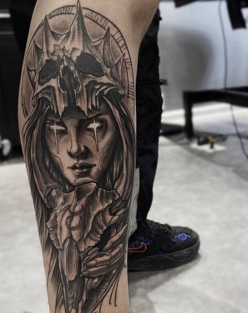 怎么硕呢。。纹身图片_手臂欧美写实纹身图案