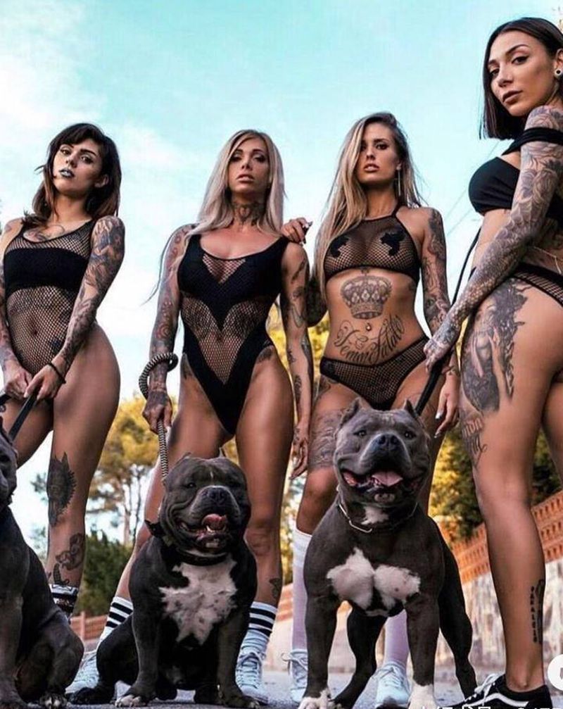 纹身欣赏纹身图片_颈部腿部Old School纹身图案