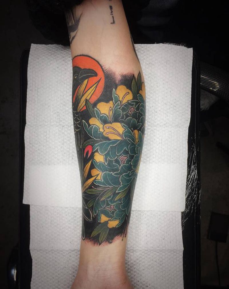 遮盖纹身图片_手臂New School纹身图案