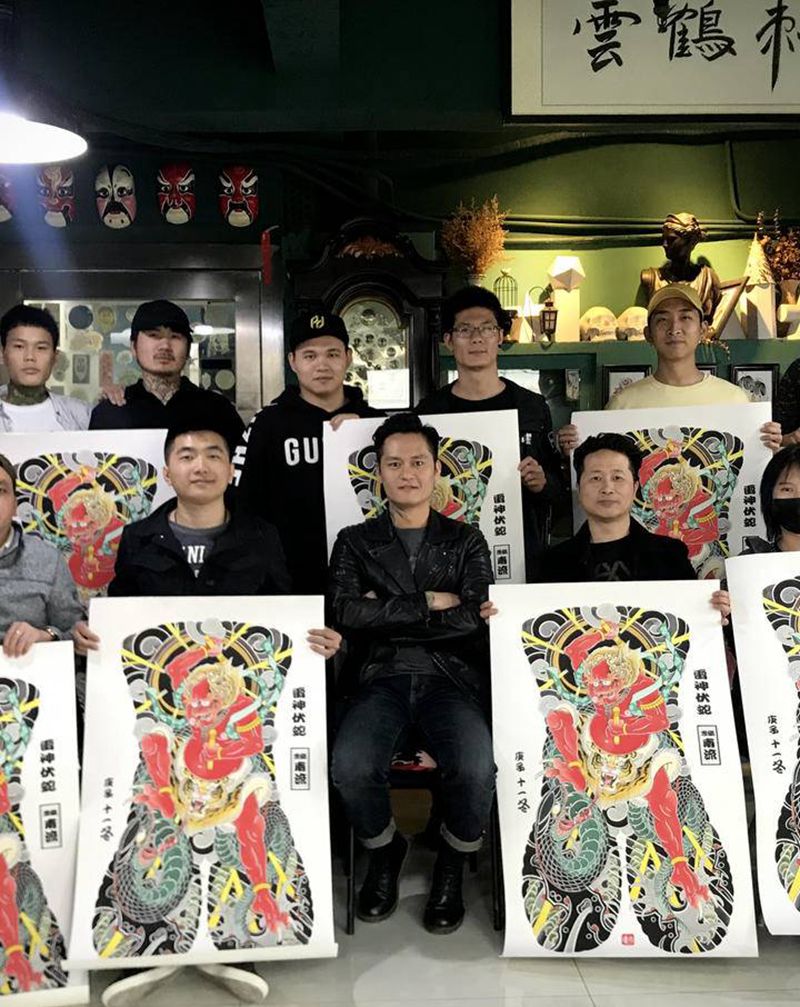 2020冬季班纹身图片_老传统新传统纹身图案